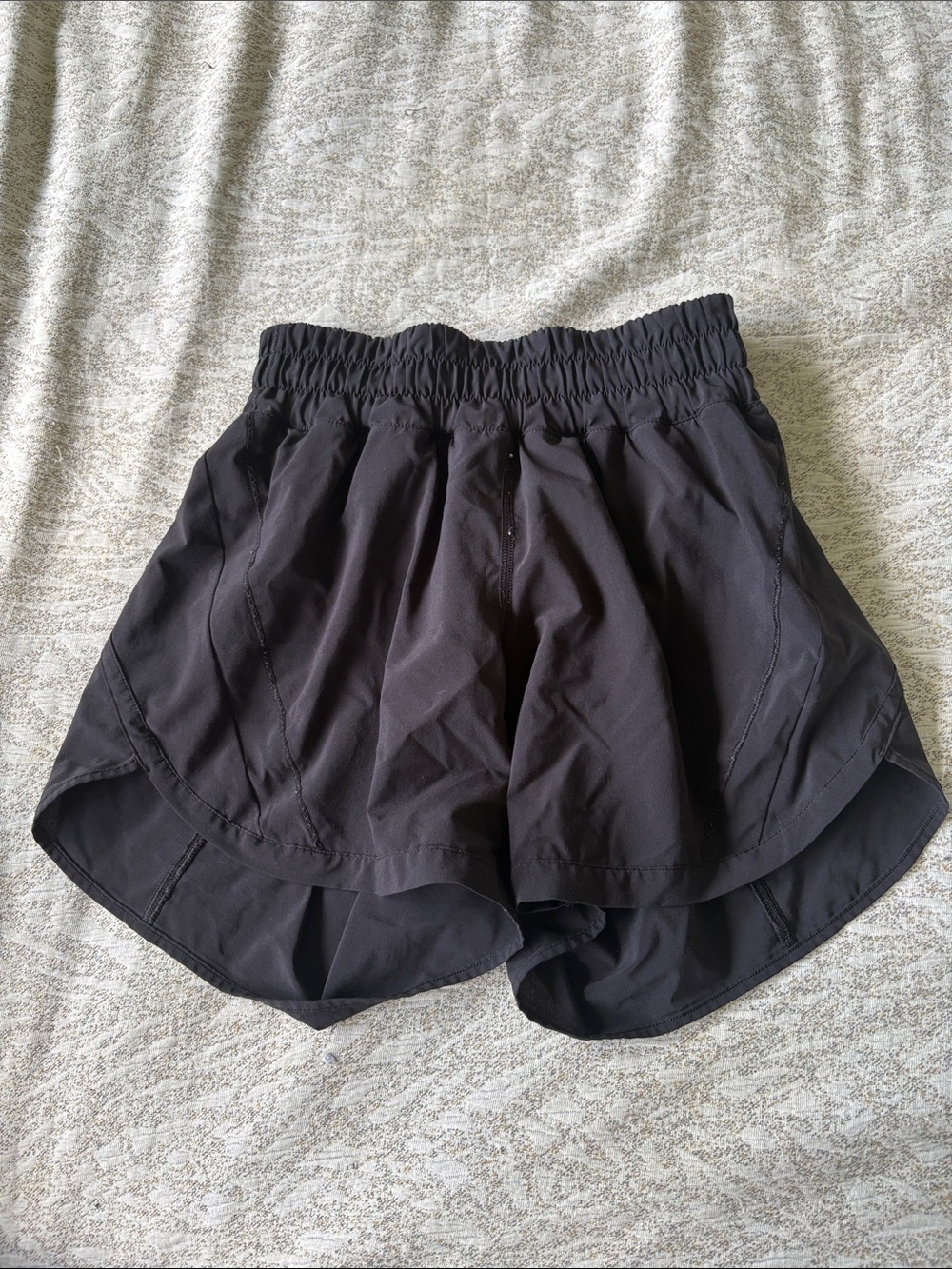 lululemon athletica Black Athletic Running Shorts